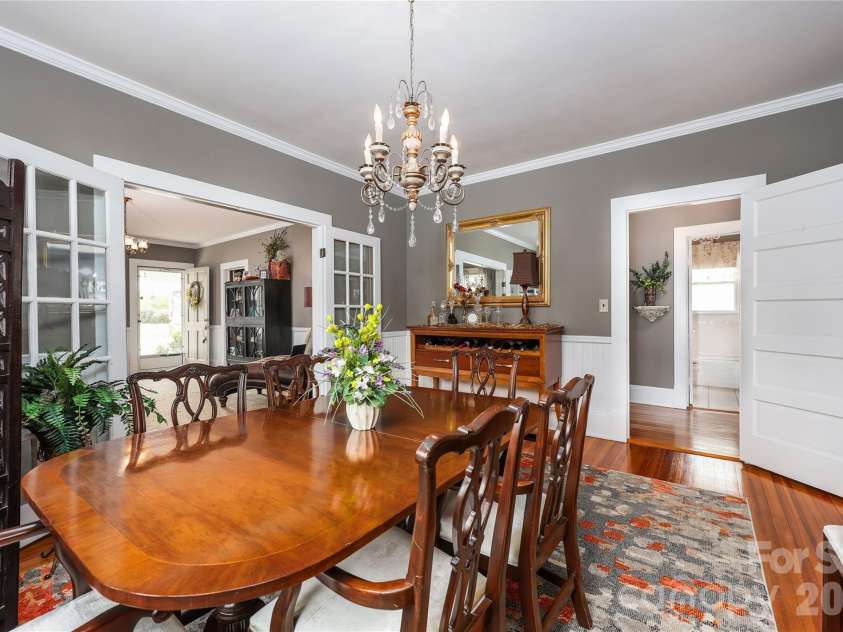 271 Main Street, Denton, NC 27239.  MLS# CAR4404890, YatesRealty ID 18566. Dining room