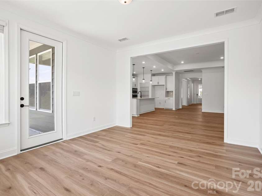 2736 Peak Court, Belmont, NC 28012.  MLS# CAR4328408, YatesRealty ID 1857. View from sunroom into main living area