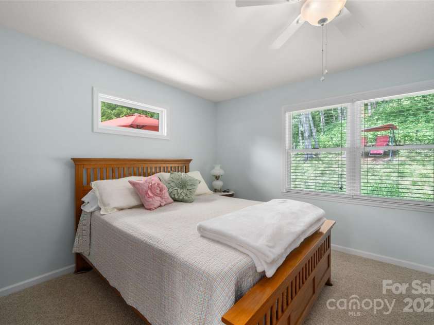 131 Apple Blossom Lane, Maggie Valley, NC 28751.  MLS# CAR4265861, YatesRealty ID 18577. Primary baedoor on main level - newer addition