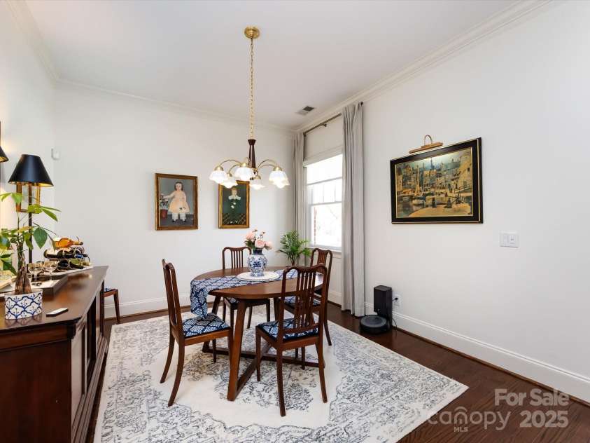 6301 Park South Drive, Charlotte, NC 28210.  MLS# CAR4237231, YatesRealty ID 18580. Dining Room