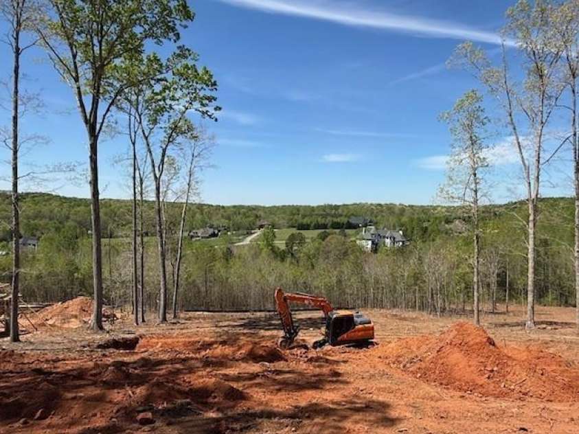 7055 Ridgeview Lane, Iron Station, NC 28080.  MLS# CAR4351186, YatesRealty ID 18580. Gorgeous Wooded Views!