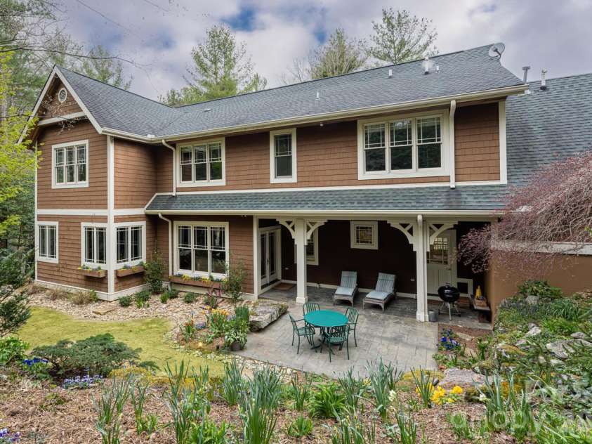 343 Racquet Club Road, Asheville, NC 28803.  MLS# CAR4255032, YatesRealty ID 18581. Rear Elevation
