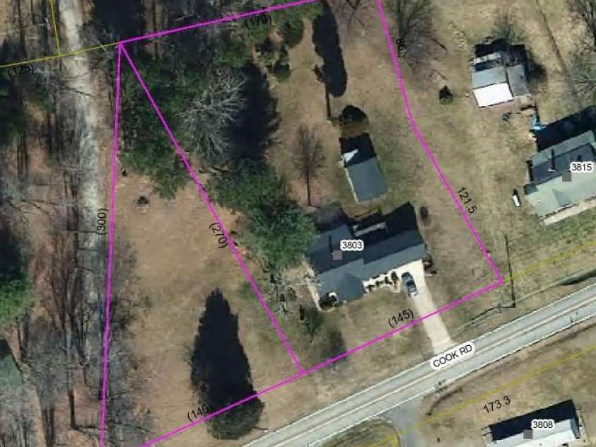 3803 Cook Road, Valdese, NC 28690.  MLS# CAR4258031, YatesRealty ID 18583. 