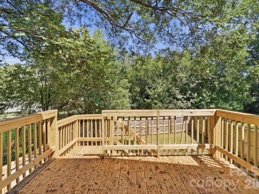 704 4th Street, Spencer, NC 28159.  MLS# CAR4424470, YatesRealty ID 18583. Deck