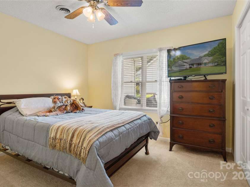 1666 Sam Smith Road, Fort Mill, SC 29708.  MLS# CAR4250464, YatesRealty ID 18586. Spacious Bedroom 3