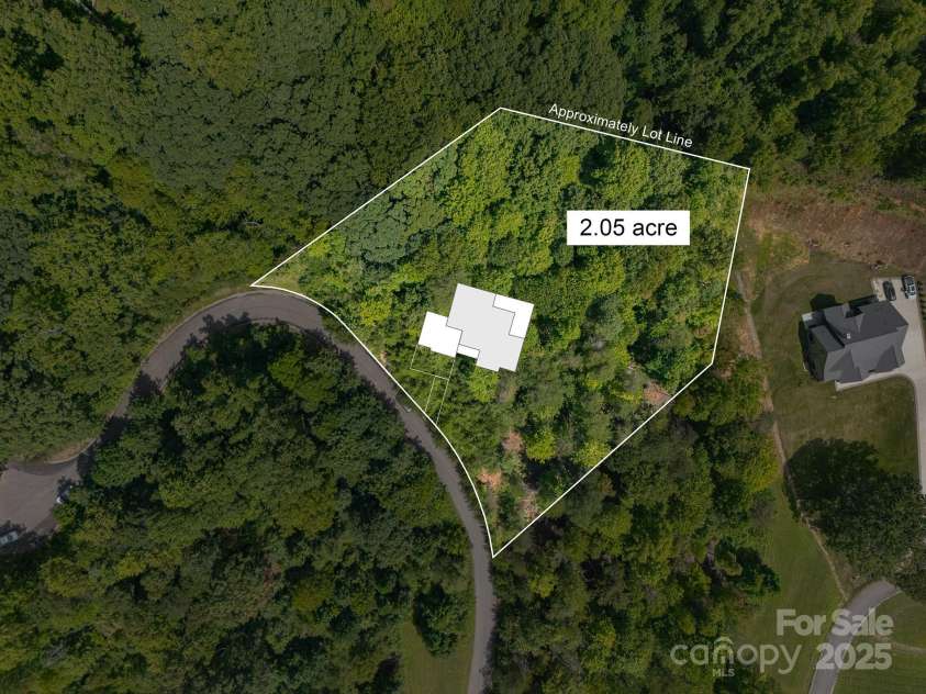 3 Bridgeway Drive, Candler, NC 28715.  MLS# CAR4202918, YatesRealty ID 18587. Lot layout plan.