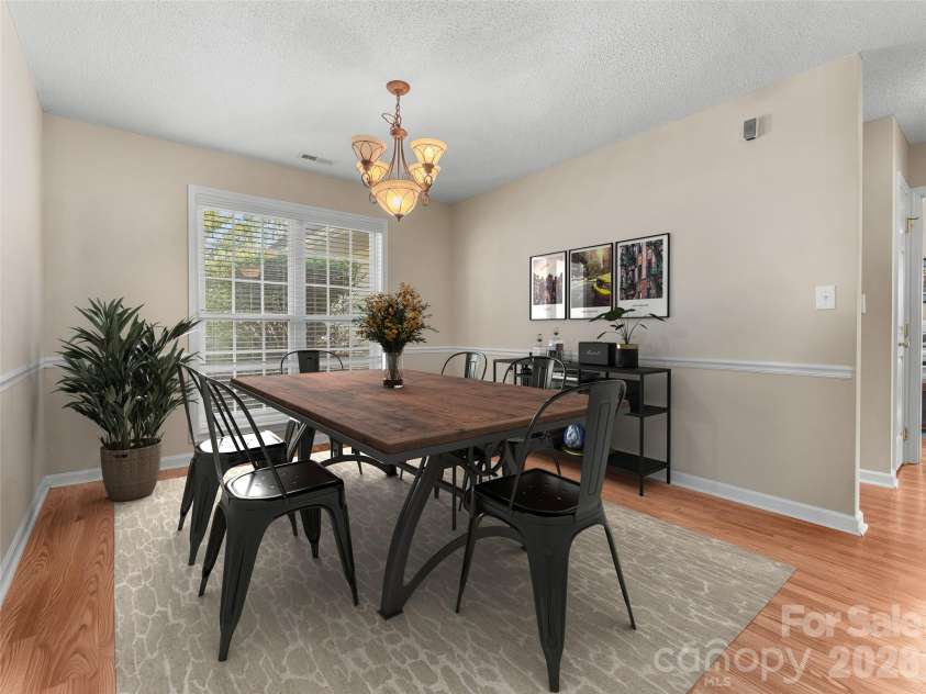 171 Rolling Meadow Road, Fletcher, NC 28732.  MLS# CAR4372180, YatesRealty ID 18589. Dining Room Virtually Staged