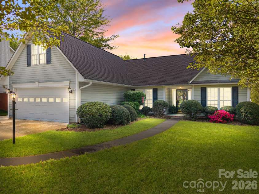 171 Rolling Meadow Road, Fletcher, NC 28732.  MLS# CAR4372180, YatesRealty ID 18589. Twilight