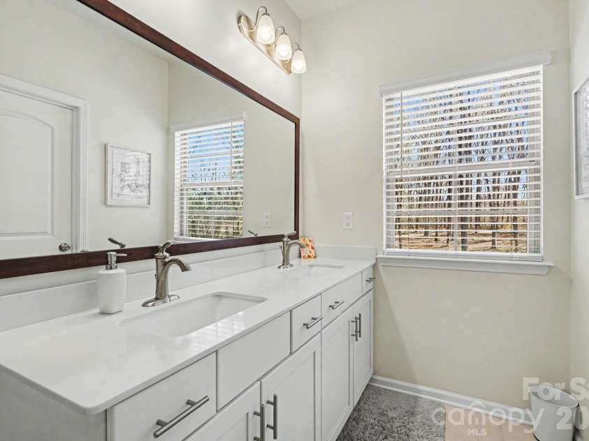 2343 Mount Harmony Church Road, Matthews, NC 28104.  MLS# CAR4360217, YatesRealty ID 18591. Primary Bathroom