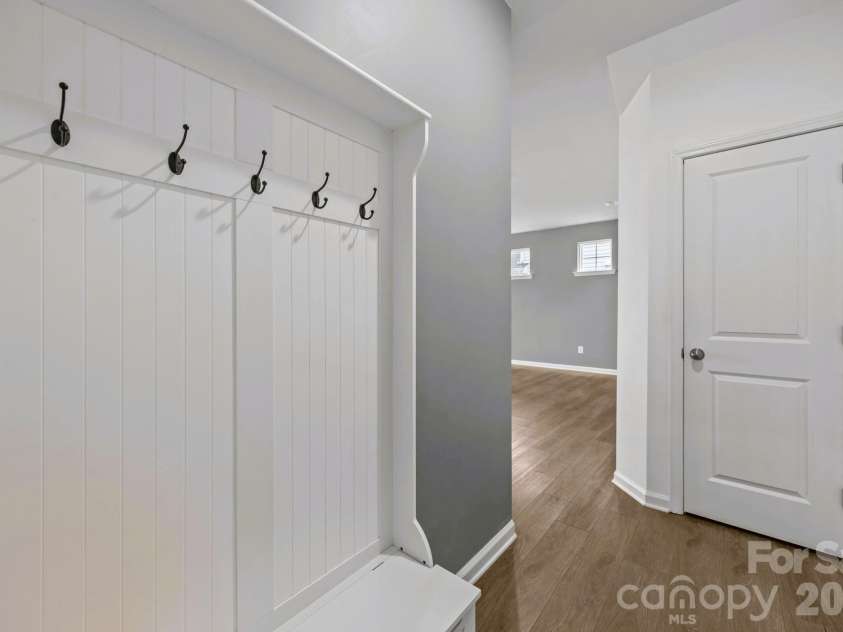 5775 Soft Shell Drive, Lancaster, SC 29720.  MLS# CAR4340561, YatesRealty ID 18593. Drop Zone by Garage Door