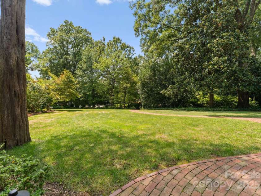 1137 Queens Road, Charlotte, NC 28207.  MLS# CAR4296998, YatesRealty ID 18596. Front Yard