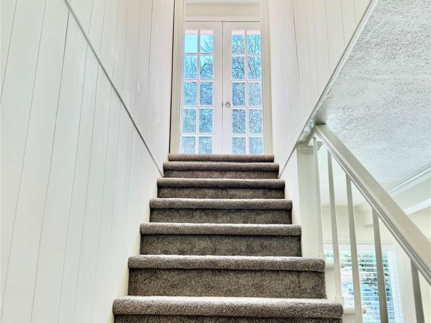123 Old Bell Road, Charlotte, NC 28270.  MLS# CAR4333657, YatesRealty ID 18610. Come up and sit on your upper level balcony and enjoy the view, or reach your 500+ sq ft walk-in attic!