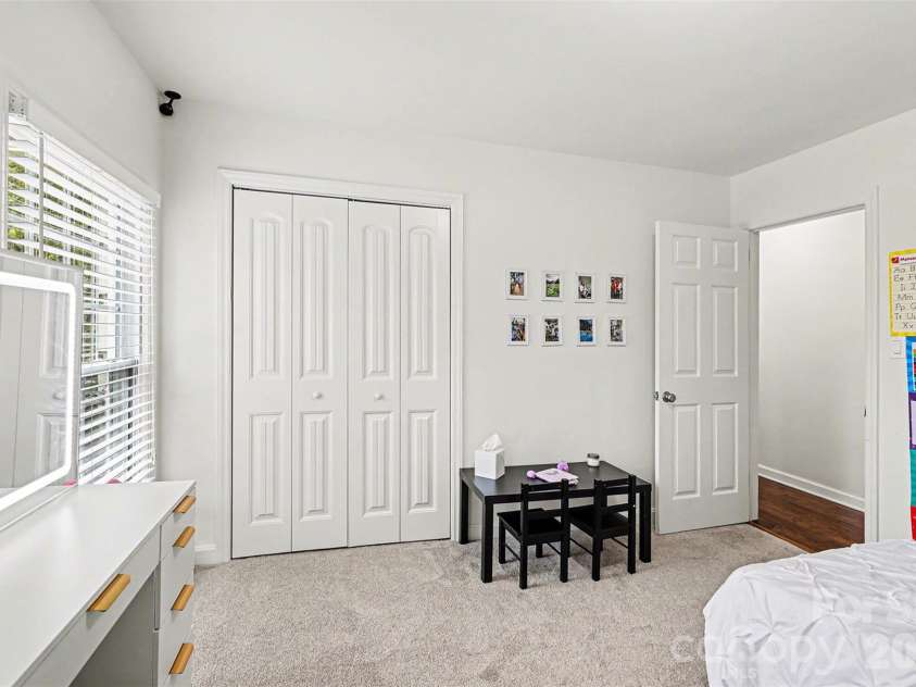 123 Old Bell Road, Charlotte, NC 28270.  MLS# CAR4404093, YatesRealty ID 18610. BR 2 again, showing 2nd walk-in closet.