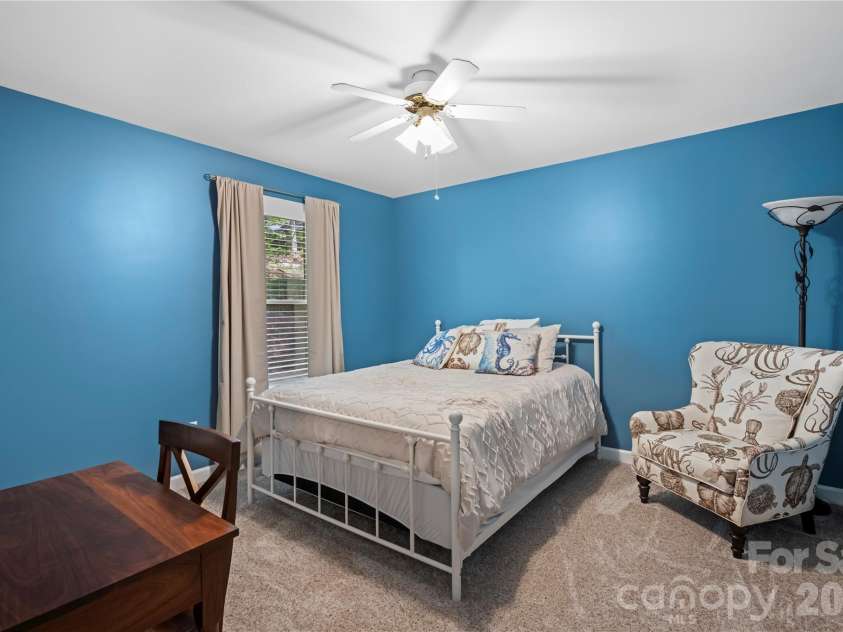 1801 Riverview Court, Hendersonville, NC 28739.  MLS# CAR4373353, YatesRealty ID 18626. Guest Bedroom 2 - Main Level