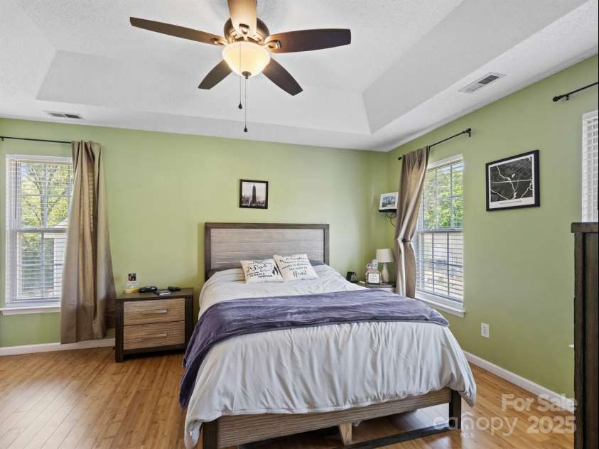 5535 Whispering Wind Lane, Indian Trail, NC 28079.  MLS# CAR4137462, YatesRealty ID 18635. Primary Bedroom