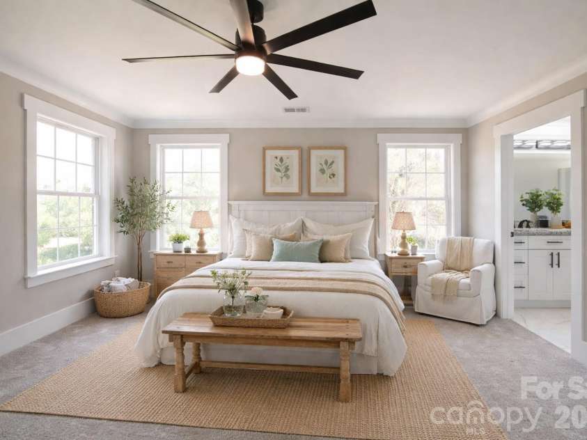 1317 Reid Street, Albemarle, NC 28001.  MLS# CAR4371515, YatesRealty ID 18645. Staged primary