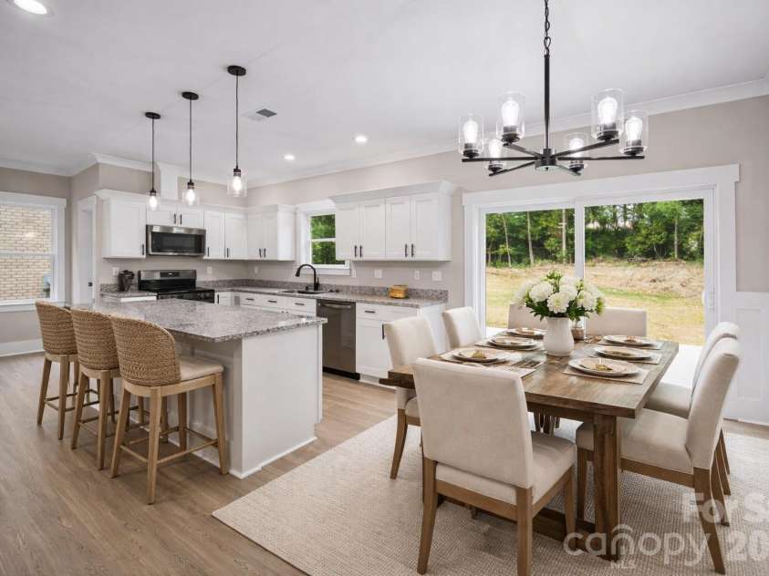 1317 Reid Street, Albemarle, NC 28001.  MLS# CAR4371515, YatesRealty ID 18645. Virtually staged