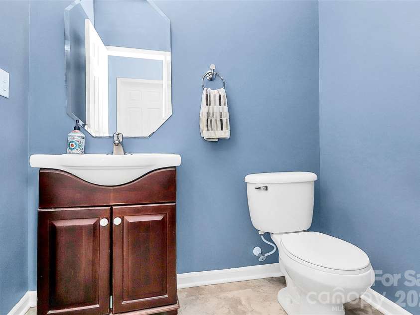 1817 Tradd Avenue, Clover, SC 29710.  MLS# CAR4266839, YatesRealty ID 18647. Downstairs Half Bath
