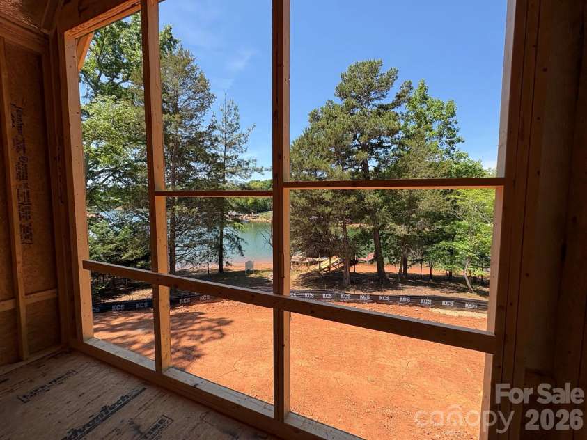 505 Kemp Road, Mooresville, NC 28117.  MLS# CAR4309698, YatesRealty ID 18649. View from secondary bedroom during construction 5.3.26