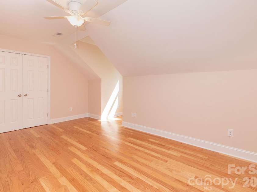 68 Sigmon Road, Fletcher, NC 28732.  MLS# CAR4336800, YatesRealty ID 18650. Bedroom with charming architectural angles—perfect for a guest suite, hobby room, or media area.