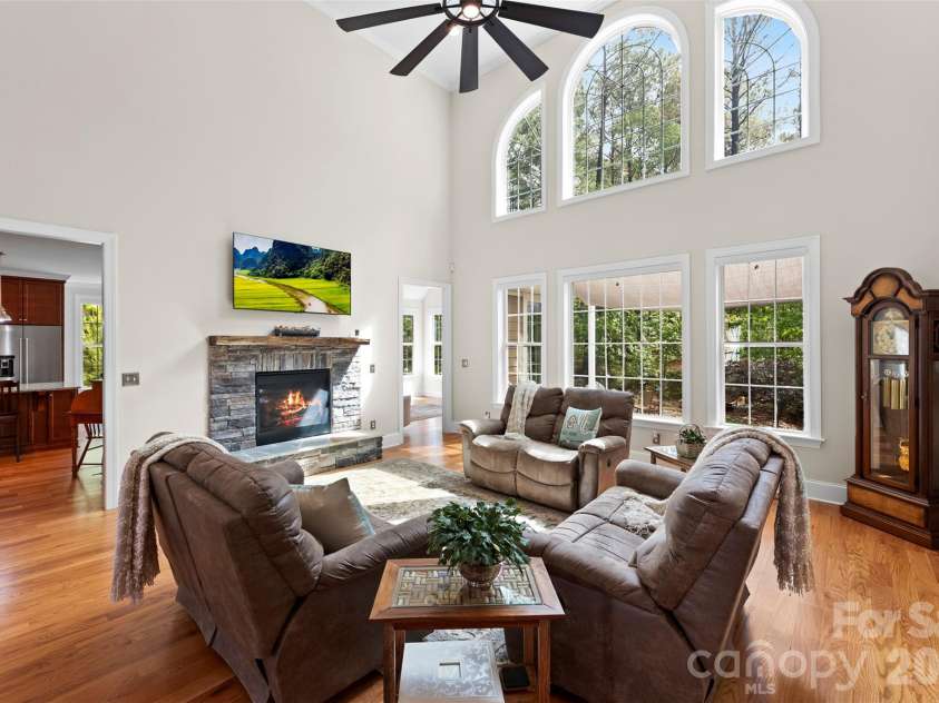 6296 Chimney Bluff Road, Lancaster, SC 29720.  MLS# CAR4369565, YatesRealty ID 18656. Living Room