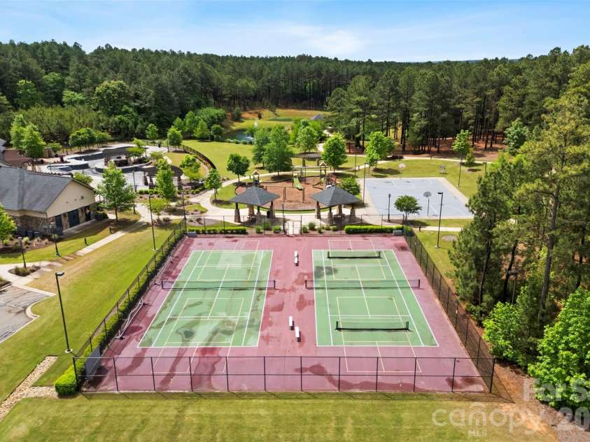 6296 Chimney Bluff Road, Lancaster, SC 29720.  MLS# CAR4369565, YatesRealty ID 18656. Tennis Courts