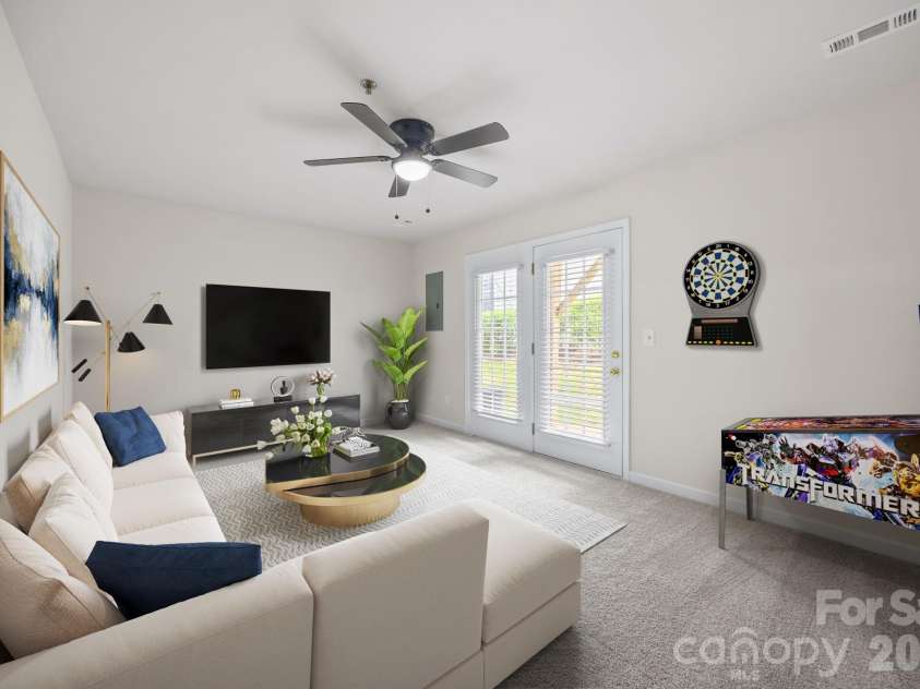 2750 Avalon Loop Road, Charlotte, NC 28269.  MLS# CAR4376282, YatesRealty ID 18660. Lower level for family, play, extra bedroom, recreation, office, make it your favorite area! 