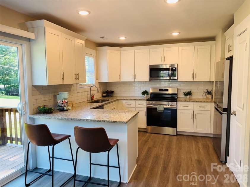 236 Elizabeth Avenue, Forest City, NC 28043.  MLS# CAR4252313, YatesRealty ID 18661. Open kitchen