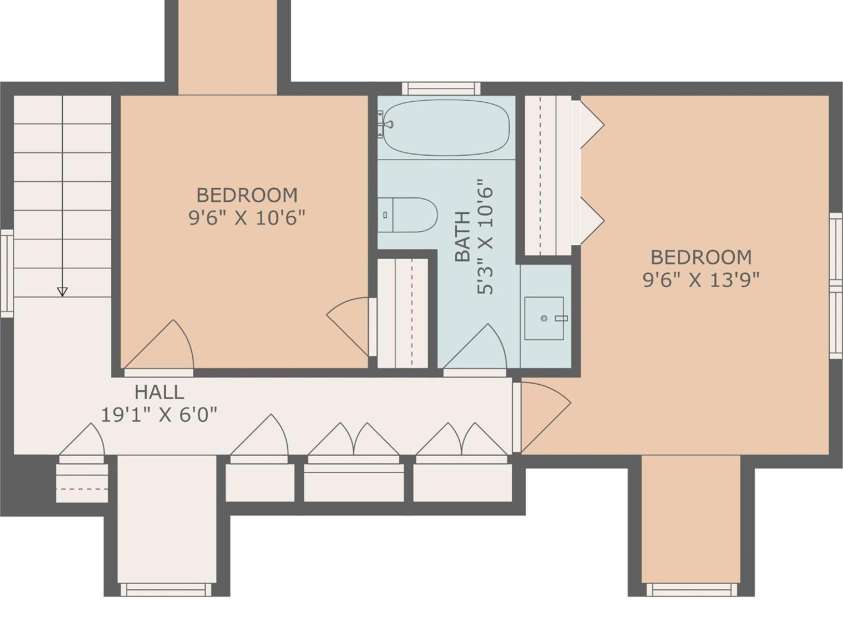573 Countryside Drive, Waynesville, NC 28785.  MLS# CAR4244460, YatesRealty ID 18661. Detailed Floor Plan