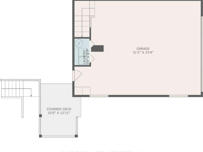 573 Countryside Drive, Waynesville, NC 28785.  MLS# CAR4244460, YatesRealty ID 18661. Detailed Floor Plan