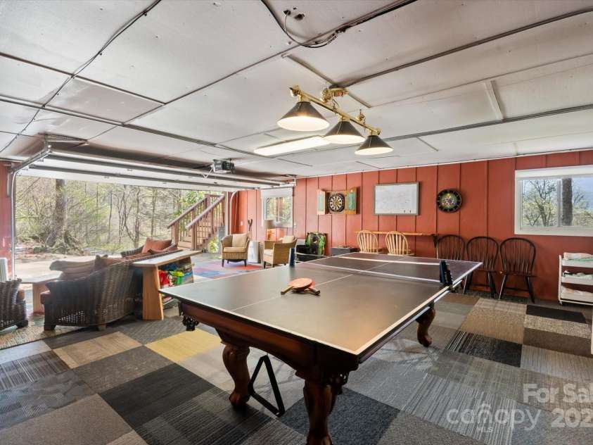 573 Countryside Drive, Waynesville, NC 28785.  MLS# CAR4244460, YatesRealty ID 18661. Garage-converted Rec Room