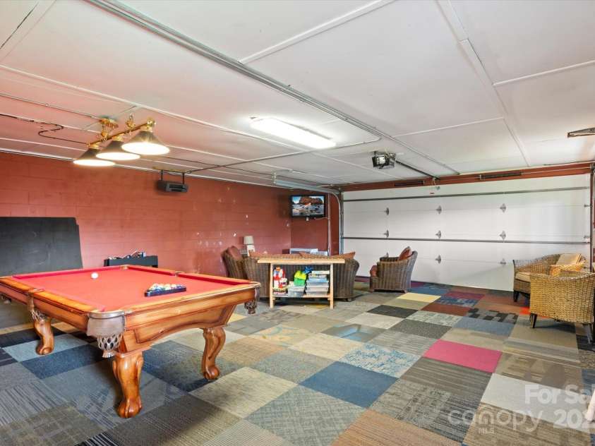 573 Countryside Drive, Waynesville, NC 28785.  MLS# CAR4244460, YatesRealty ID 18661. Garage-converted Rec Room
