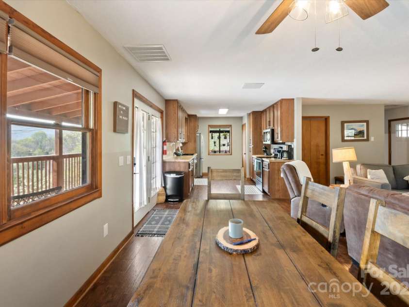 573 Countryside Drive, Waynesville, NC 28785.  MLS# CAR4244460, YatesRealty ID 18661. Open Floor Plan