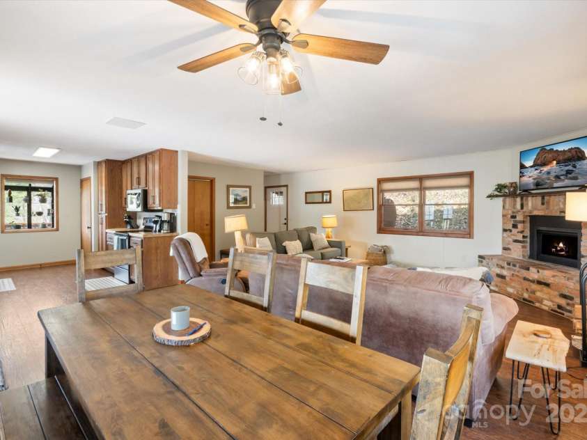 573 Countryside Drive, Waynesville, NC 28785.  MLS# CAR4244460, YatesRealty ID 18661. Open Floor Plan
