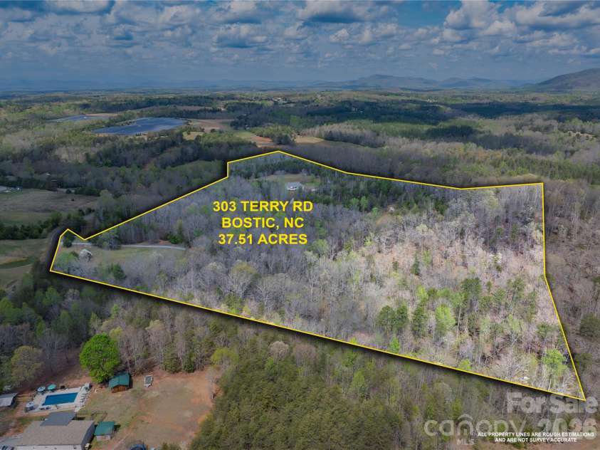 303 Terry Road, Bostic, NC 28018.  MLS# CAR4356671, YatesRealty ID 18663. 