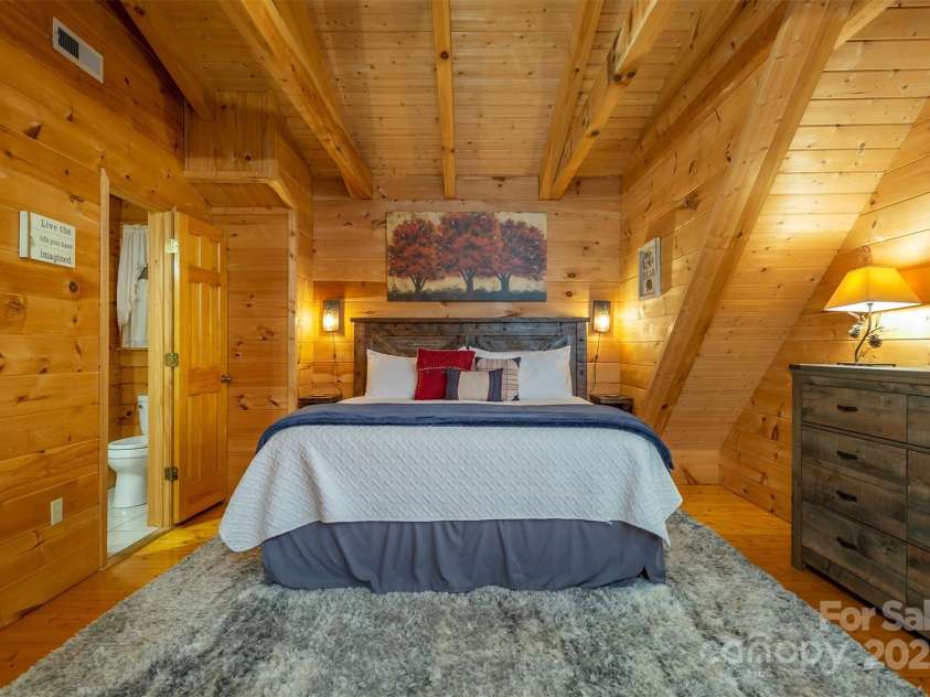 45 Ginger Lane, Waynesville, NC 28785.  MLS# CAR4256297, YatesRealty ID 18665. Primary on upper level