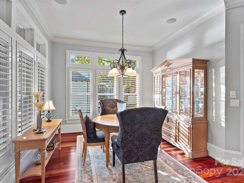 143 Jeremy Point Place, Mooresville, NC 28117.  MLS# CAR4307571, YatesRealty ID 18672. Breakfast Nook