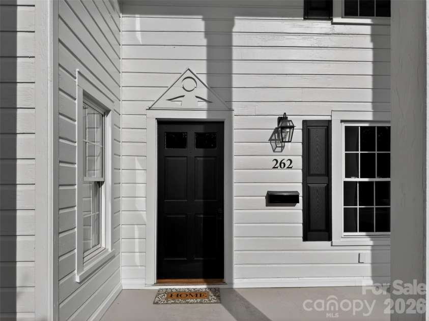262 Pleasant Street, Spindale, NC 28160.  MLS# CAR4377078, YatesRealty ID 18676. Front Entrance