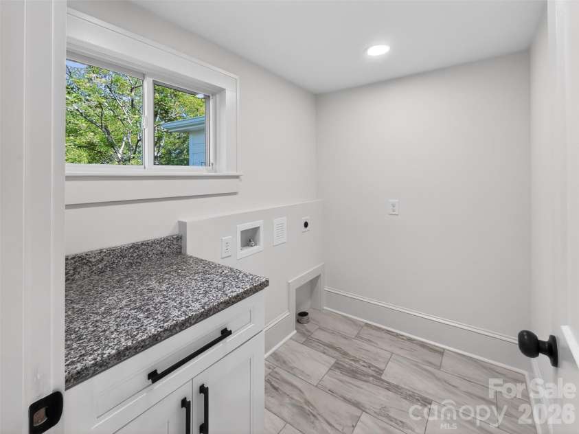 262 Pleasant Street, Spindale, NC 28160.  MLS# CAR4377078, YatesRealty ID 18676. Laundry Room