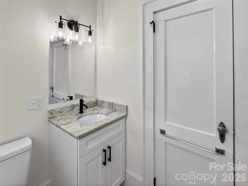 262 Pleasant Street, Spindale, NC 28160.  MLS# CAR4377078, YatesRealty ID 18676. Upstairs Bath