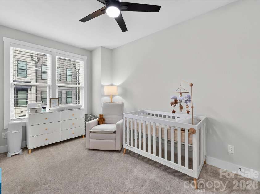 2024 Terwilliger Terrace, Charlotte, NC 28203.  MLS# CAR4354818, YatesRealty ID 18690. Upper Bedroom En-Suite