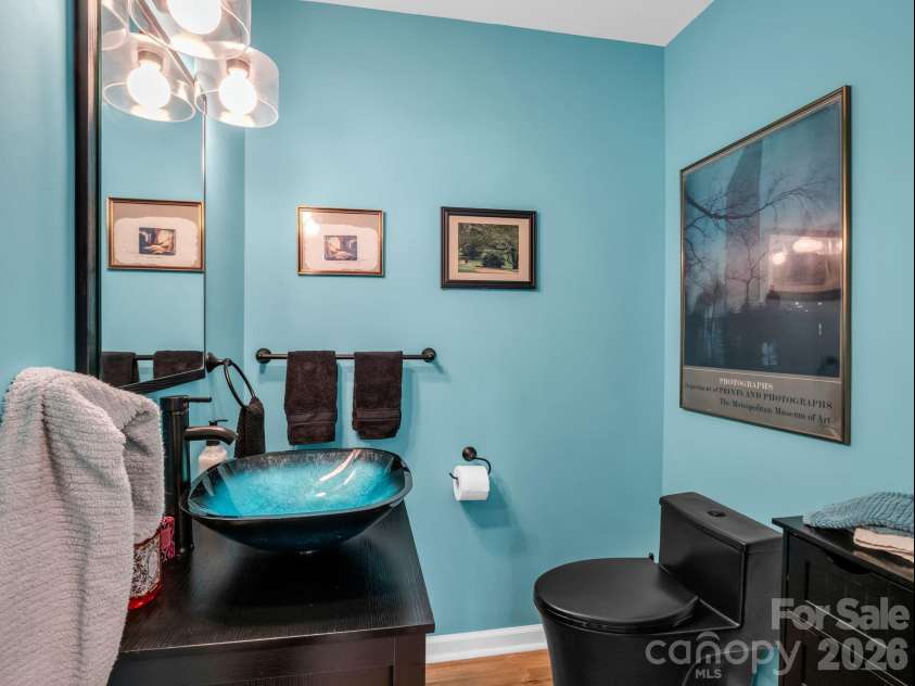 179 Kingfisher Lane, Mills River, NC 28759.  MLS# CAR4371659, YatesRealty ID 18691. Half bath
