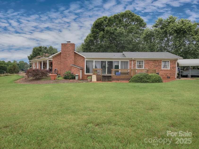 269 Johnson Dairy Road, Mooresville, NC 28115.  MLS# CAR4260297, YatesRealty ID 18702. Rear of house