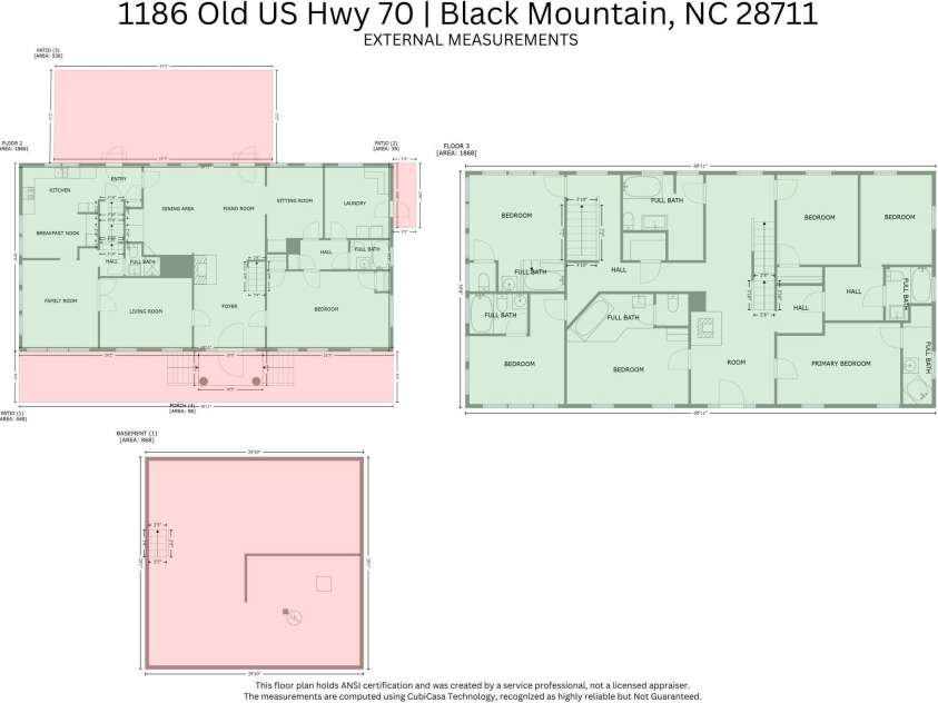 1186 Old US 70 Highway, Black Mountain, NC 28711.  MLS# CAR4258643, YatesRealty ID 18703. 