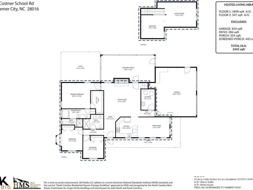 738 Costner School Road, Bessemer City, NC 28016.  MLS# CAR4373154, YatesRealty ID 18704. 