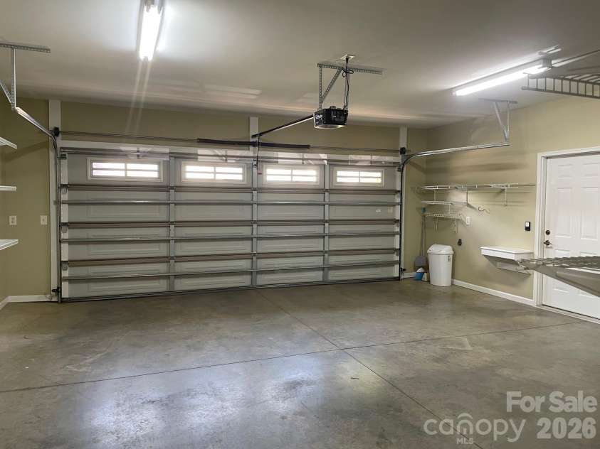 489 26th Avenue, Hickory, NC 28601.  MLS# CAR4377428, YatesRealty ID 18705. 489A Garage from Inside