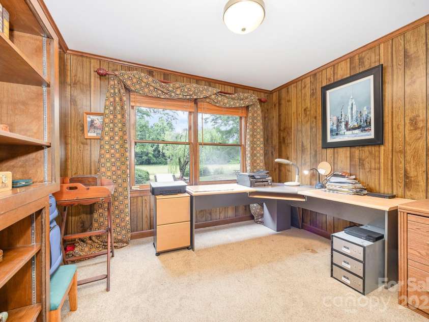 4630 Woodleaf Road, Salisbury, NC 28147.  MLS# CAR4319288, YatesRealty ID 18711. Bedroom Used as an Office.