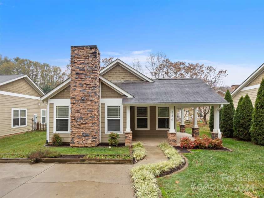 136 Lower Grassy Branch Road, Asheville, NC 28805.  MLS# CAR4198459, YatesRealty ID 18721. 