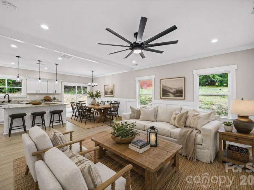 908 Dewey Street, Badin, NC 28009.  MLS# CAR4375843, YatesRealty ID 18727. Virtually staged