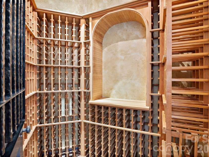 4536 Parview Drive, Charlotte, NC 28226.  MLS# CAR4376989, YatesRealty ID 18729. Wine cellar